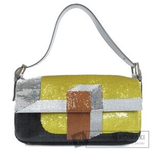 Fendi Maa Bucket Sequin Handbag